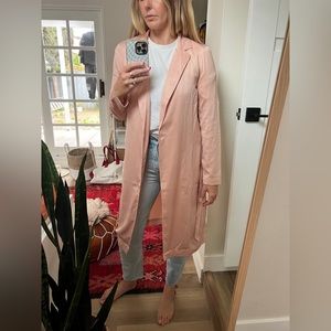 Roxy Hailey Bieber x Kelia Moniz Collection Silk Trench